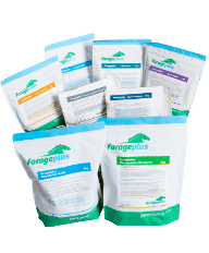 Collection of forageplus minerals for horses