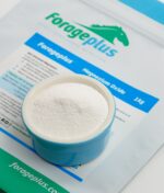 A close up pot shot of Forageplus ultra-pure magnesium for horses.