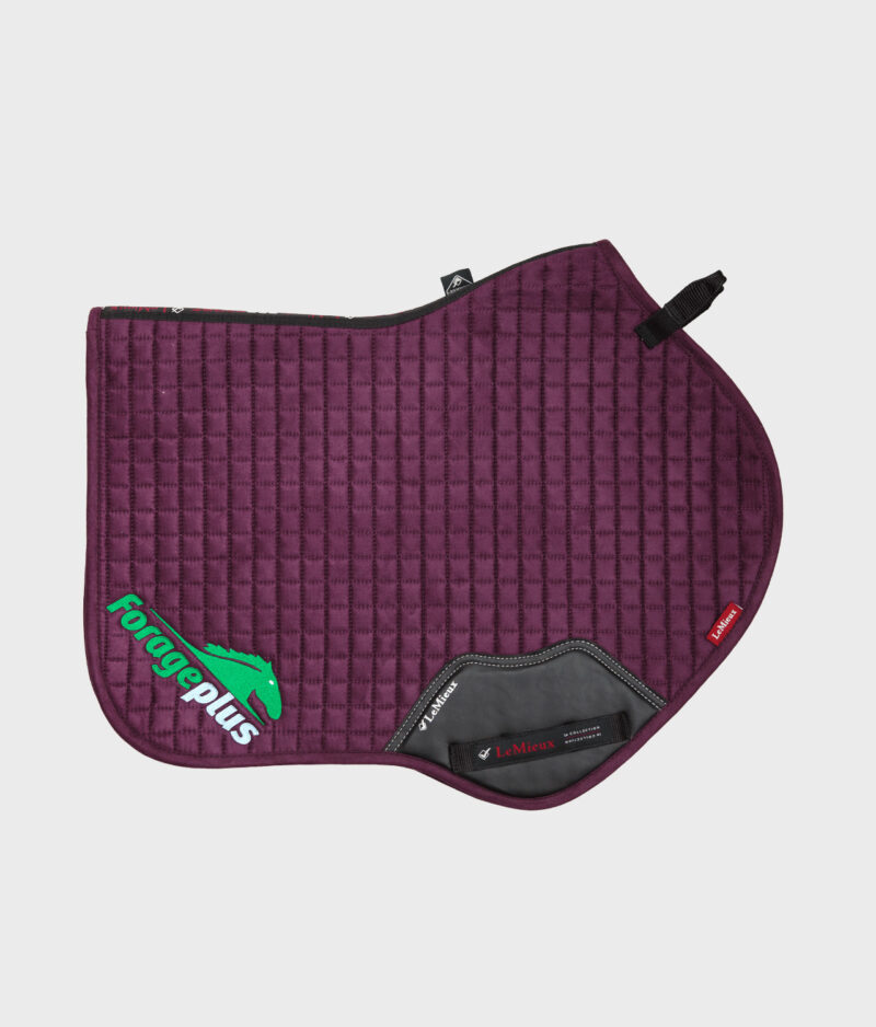 Le Mieux Jumping Saddle Pad in Fig colour