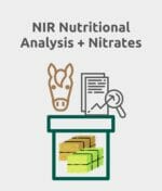 full NIR nutritional analysis plus nitrates for horse hay and haylage