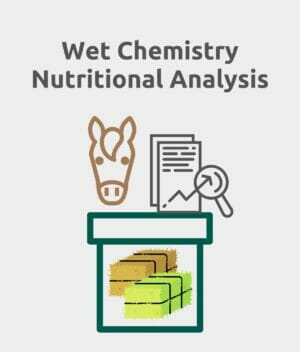 A wet chemistry nutritional analysis of horse hay and haylage