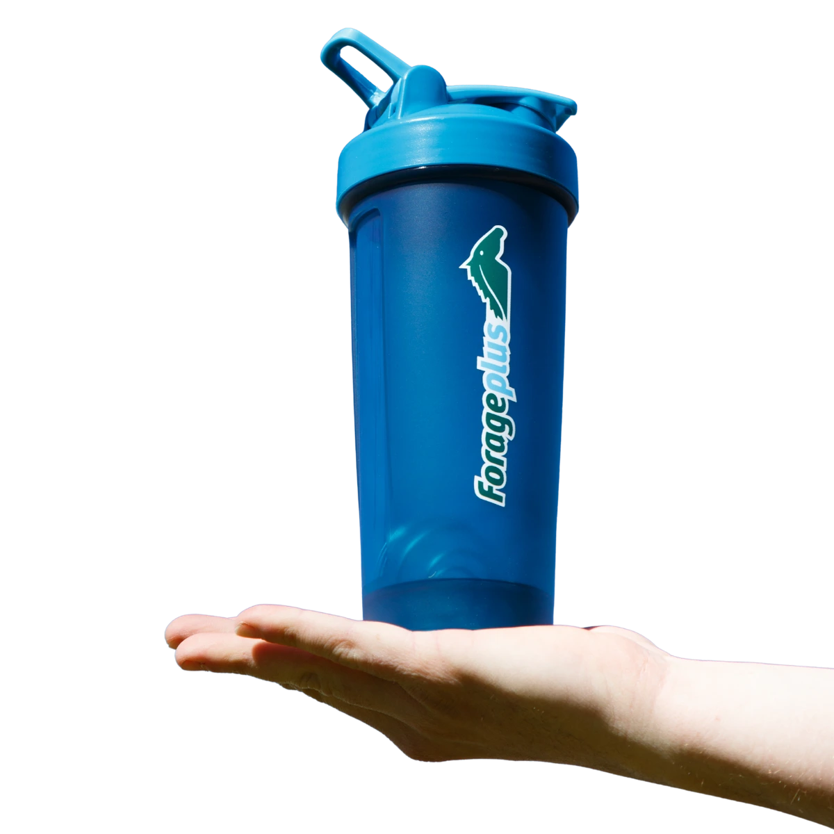 Forageplus shaker bottle for mixing horse feed balancers